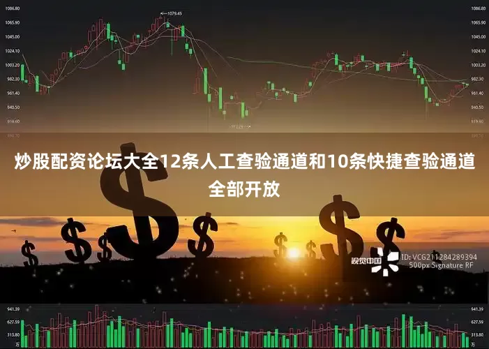炒股配资论坛大全12条人工查验通道和10条快捷查验通道全部开放