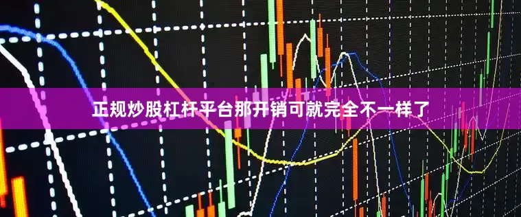 正规炒股杠杆平台那开销可就完全不一样了