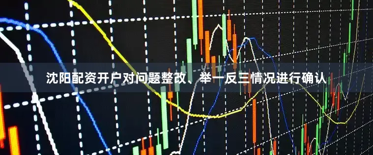 沈阳配资开户对问题整改、举一反三情况进行确认